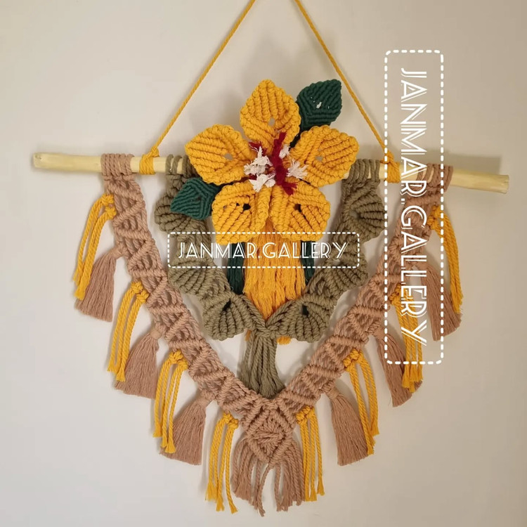 خرید آنلاین دیوارکوب مکرومه از تهران