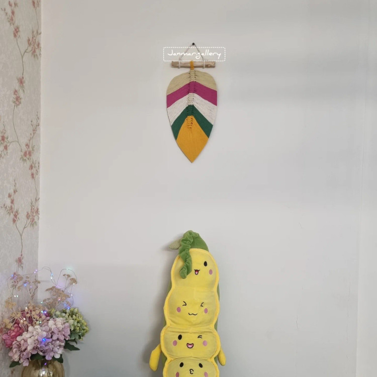 دیوارآویز مکرومه