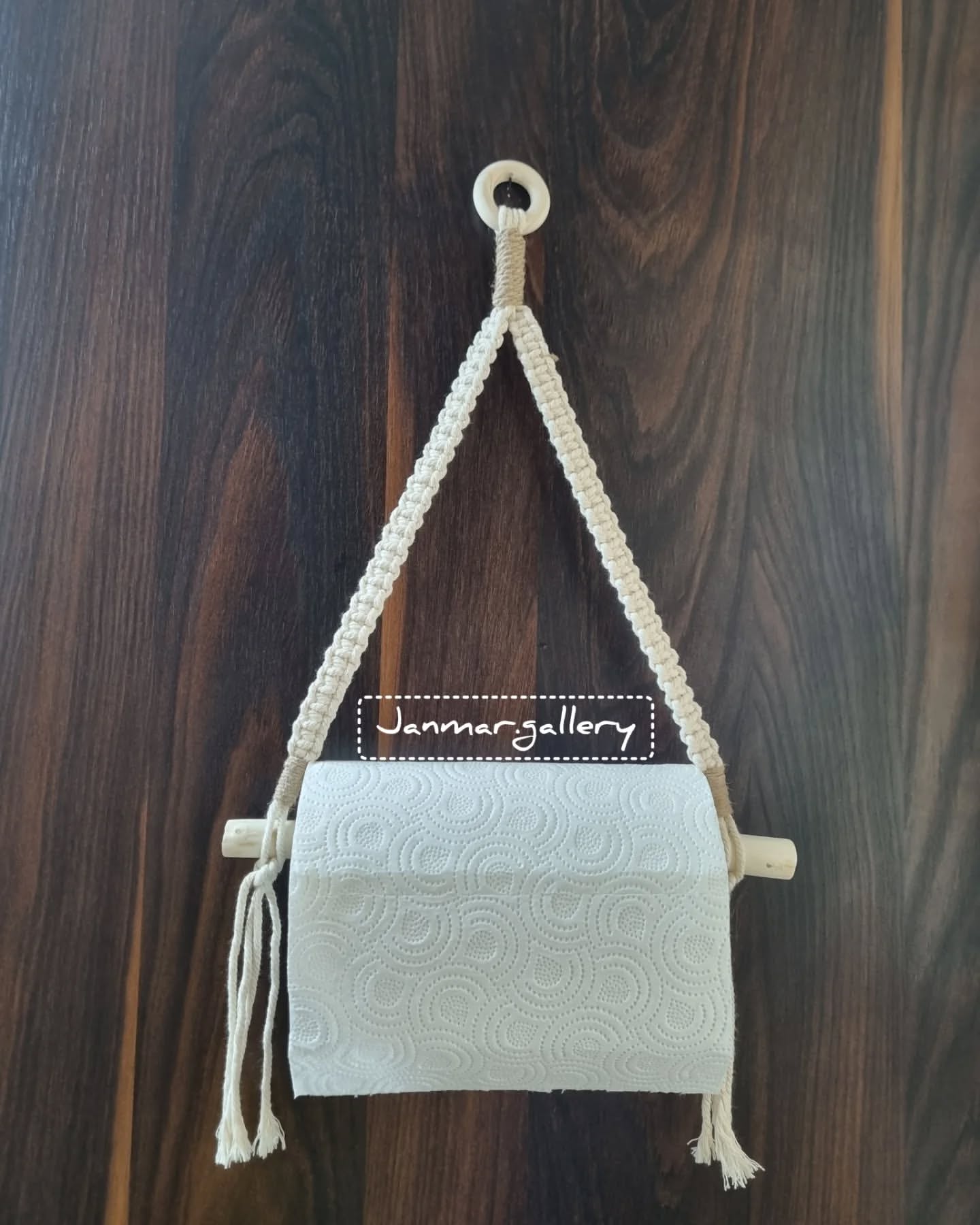 جادستمال رولی مکرومه