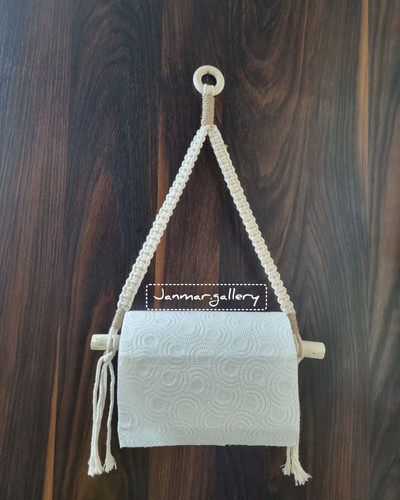 جادستمال رولی مکرومه