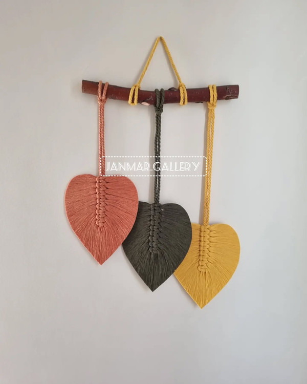 دیوارکوب مکرومه