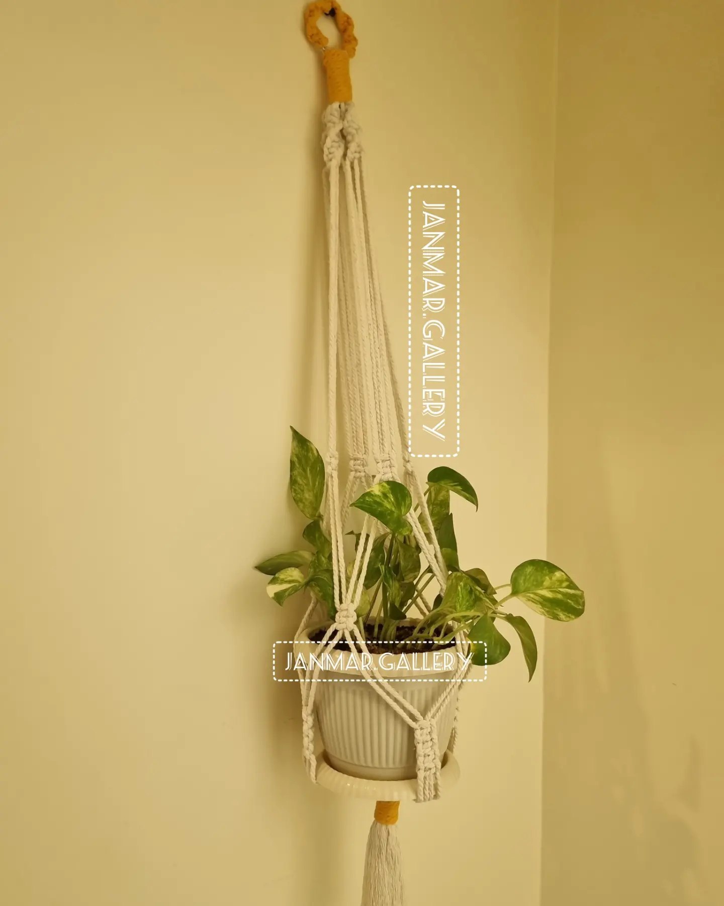 آویز گلدون مکرومه