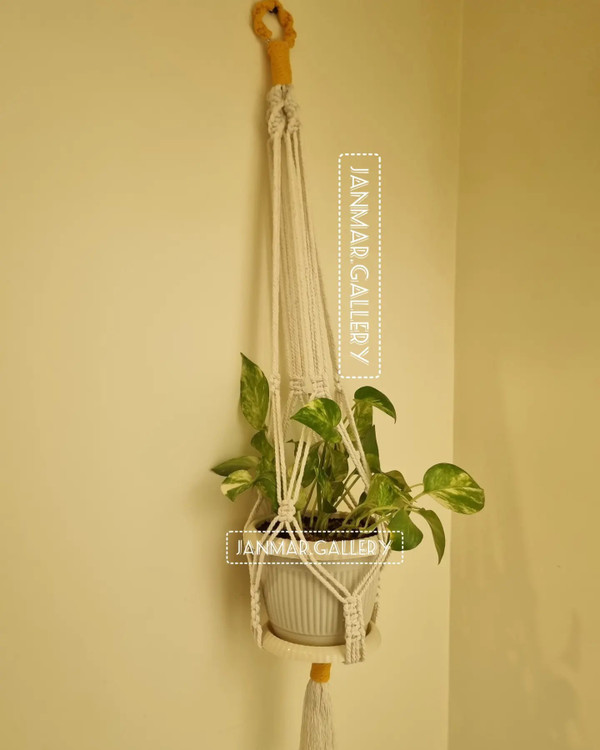 آویز گلدون مکرومه