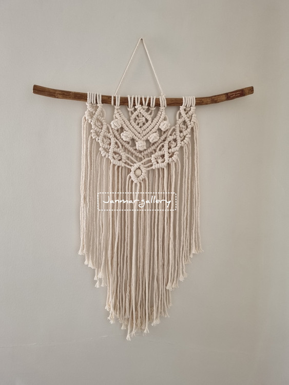 دیوارکوب مکرومه