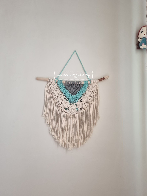 دیوارکوب مکرومه