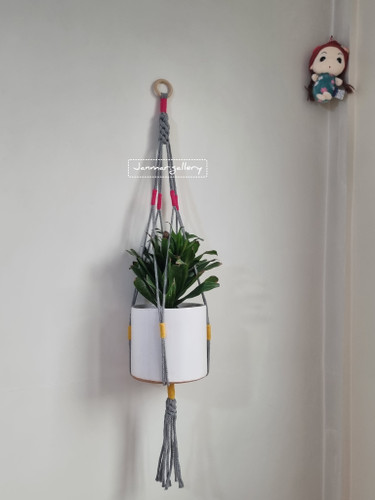 آویز گلدون مکرومه