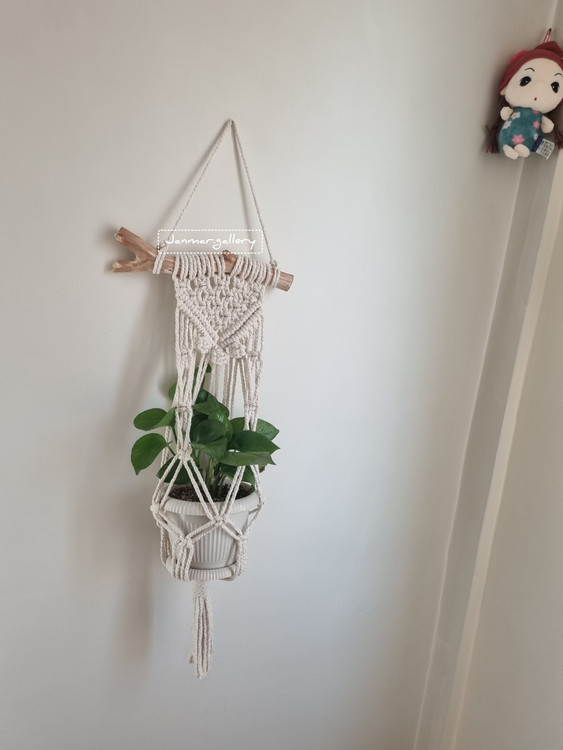 آویز گلدون مکرومه