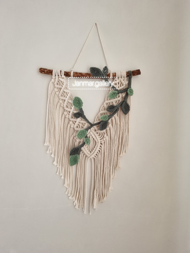 دیوارکوب مکرومه