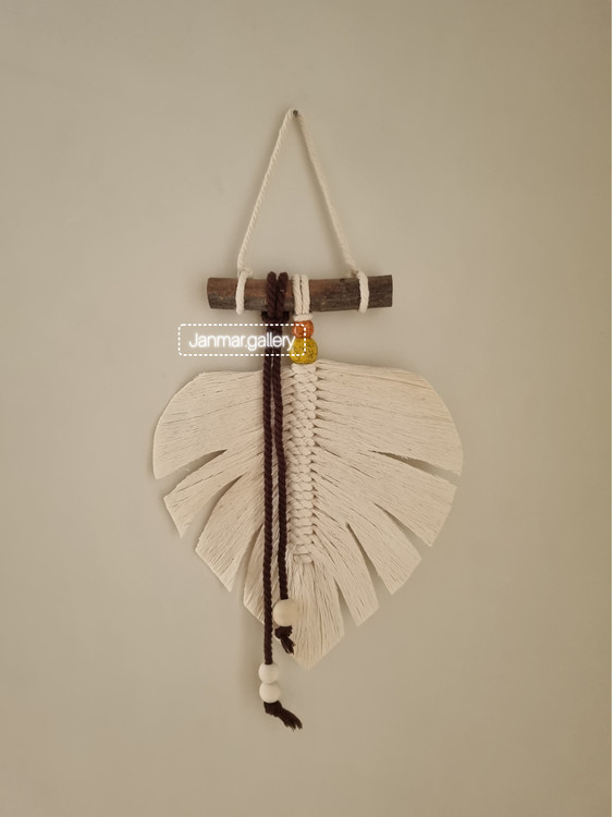 دیوارکوب مکرومه